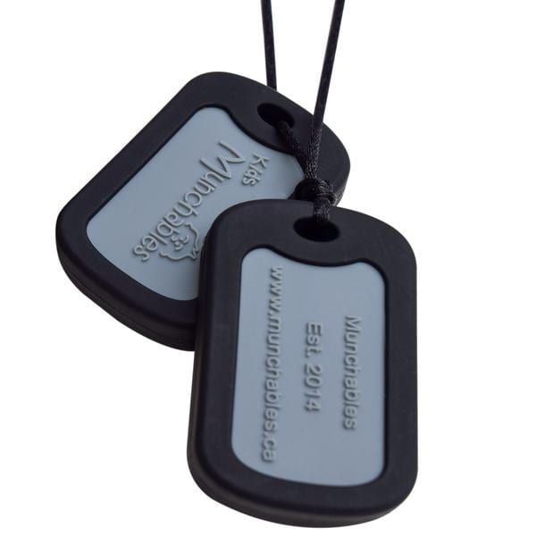 Munchables Sensory Chew Necklaces – Dog Tags