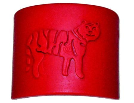 Tactile Tiger Chewable Arm Band Red